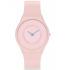 Swatch Watch SS09P100 For Women Caricia Rosa Pink Dial, Quartz, Pink Rubber Band Watch-Pink  