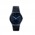 کاتژمێری سواتچ SUON136 بۆ پیاوان Naitbayang Navy Dial، کوارتز، Navy Silicone Band Watch-Navy