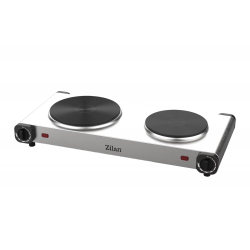 Zilan - ZLN0542   - چێشت لێنەری کارەبای - ٢ مەشخەڵ - زيو Zilan - ZLN0542   - چێشت لێنەری کارەبای - ٢ مەشخەڵ - زيو