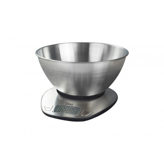 Zilan ZLN2960 - Digital Kitchen Food Scale - Silver Zilan ZLN2960 - Digital Kitchen Food Scale - Silver