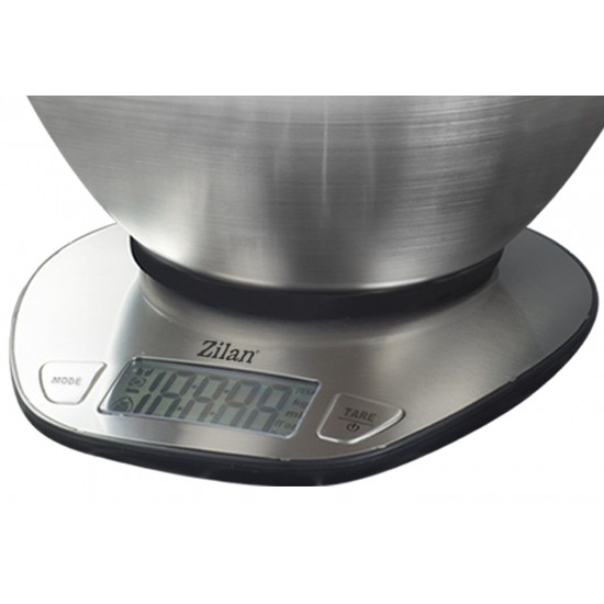 Zilan ZLN2960 - Digital Kitchen Food Scale - Silver Zilan ZLN2960 - Digital Kitchen Food Scale - Silver