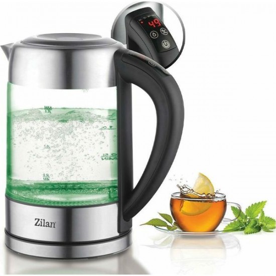 Zilan ZLN3949 - Kettle - 1.7 L - 2200 Watt - Silver Zilan ZLN3949 - Kettle - 1.7 L - 2200 Watt - Silver