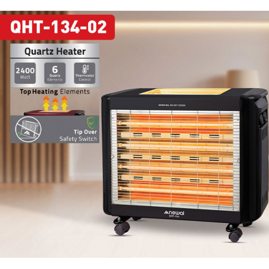 QHT-134 Newal Quartz Heater Equipped with 6 strong bars