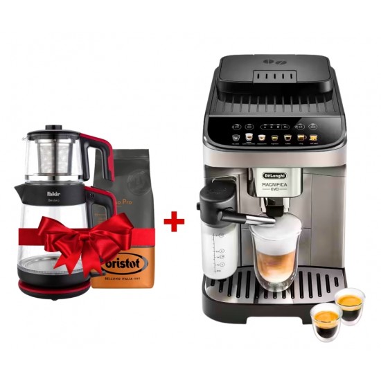  ماگنیفیکا ئیڤۆ قاوە سازێکی ئۆتۆماتیکی Delonghi ECAM290.81.TB