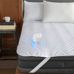 Mattress Protector 100 gsm 90*200 cm Water and germ resistant by Komfortec Mattress Protector 100 gsm 90*200 cm Water and germ resistant by Komfortec
