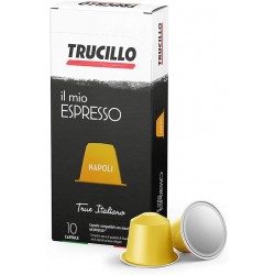 Trucillo Caramel & Roasted Coffee Capsules 10 pcs NAPOLI by TRUCILO  Trucillo Caramel & Roasted Coffee Capsules 10 pcs NAPOLI by TRUCILO