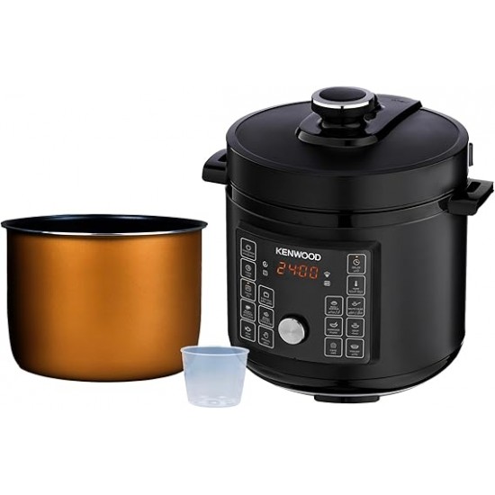 PCM90.000BK Kenwood Smart Electric Pressure Cooker 6L