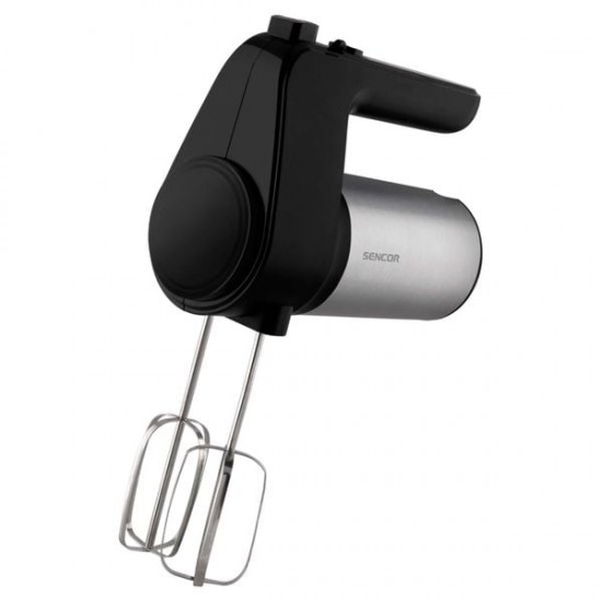 SHM 5207SS Electric Mixer With 6 Speeds 400 Watts Black & Silver By Sencor SHM 5207SS Electric Mixer With 6 Speeds 400 Watts Black & Silver By Sencor