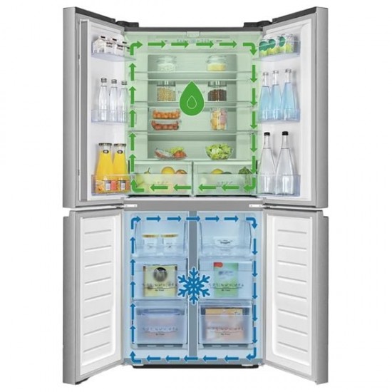 RQ561N4AC1 Hisense 561 liter four door refrigerator RQ561N4AC1 Hisense 561 liter four door refrigerator