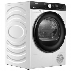 DH3S902BW وشککەرەوەی جل و بەرگی هیسێنس ٩ کیلۆ، وشککردنەوەی خێرا و کارا بۆ هەموو جۆرە قوماشێک