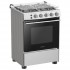 HFG60121X Hisense 4-burner gas cooker 67 liters 60 cm