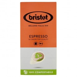 ESPRESSO PODS Bristot Dark Chocolate Medium Roast Coffee Capsules ESPRESSO PODS Bristot Dark Chocolate Medium Roast Coffee Capsules
