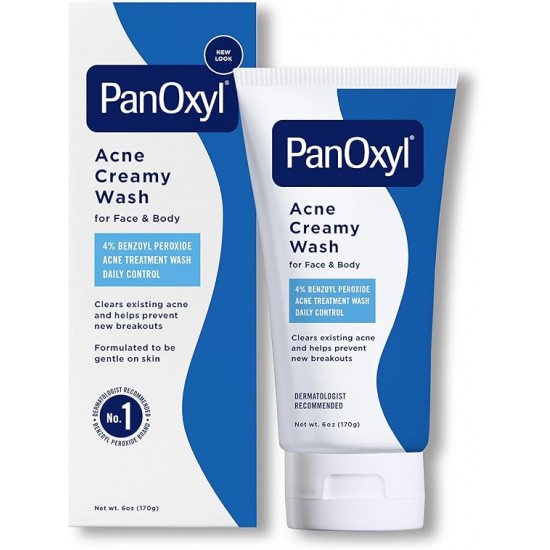 PanOxyl Antimicrobial Acne Cream Wash PanOxyl Antimicrobial Acne Cream Wash