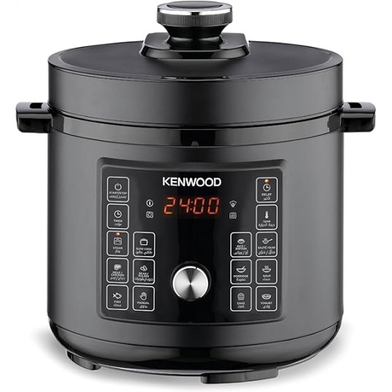 PCM90.000BK Kenwood Smart Electric Pressure Cooker 6L