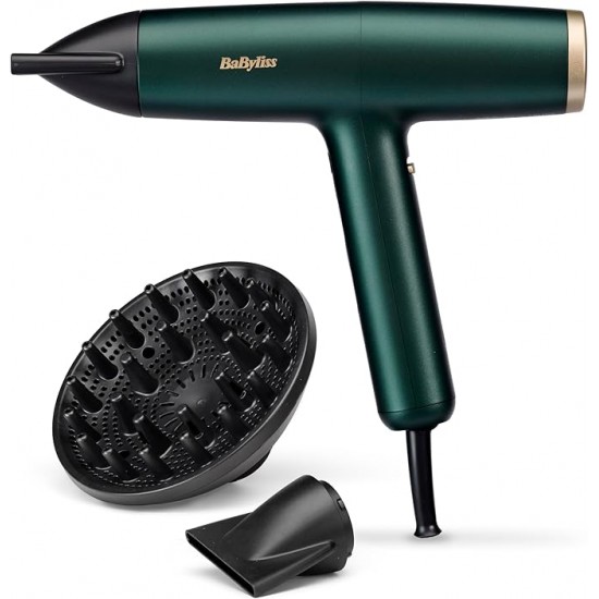D6555DSDE BaByliss Professional Hair Dryer with Multiple Attachments