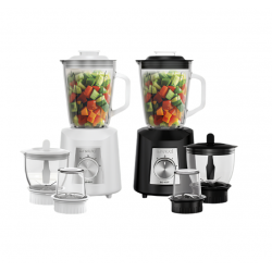 BLD-6257 NEWAL -3-in-1 Glass Blender 1.5L 600W – Blend, Grind & Chop with Ice Crushing