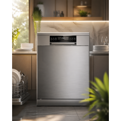 DSH-9190 - 15 Place Dishwasher A++ – 6 Programs with 3rd Rack & 3-Year Motor Warranty - NEWAL