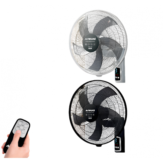 پانکەی دیواری NEwal FAN-349 بە شاشە و کۆنترۆڵی دوور - 18 ئینج پانکەی دیواری NEwal FAN-349 بە شاشە و کۆنترۆڵی دوور - 18 ئینج