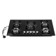 GGC31011 GEEPAS - 5 Burner Built-in gas hob – Triple Ring Wok Burner with Auto Ignition