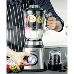 خلاط زجاجي سعة 1.5 لتر مقاوم للتسرب من جيباس GSB44076UK 