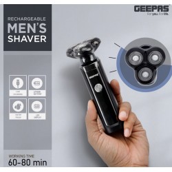 GSR57501 - Geepas 3-Head Rechargeable Shaver