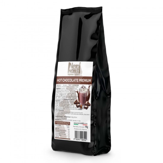 HOT CHOCOLATE PREMIUM by NERO NOBILE 1kg HOT CHOCOLATE PREMIUM by NERO NOBILE 1kg
