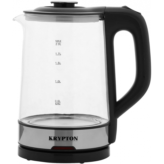 کتری کارەبایی شووشەیی ٢ لیتری – ١٥٠٠ وات KNK6221 Krypton