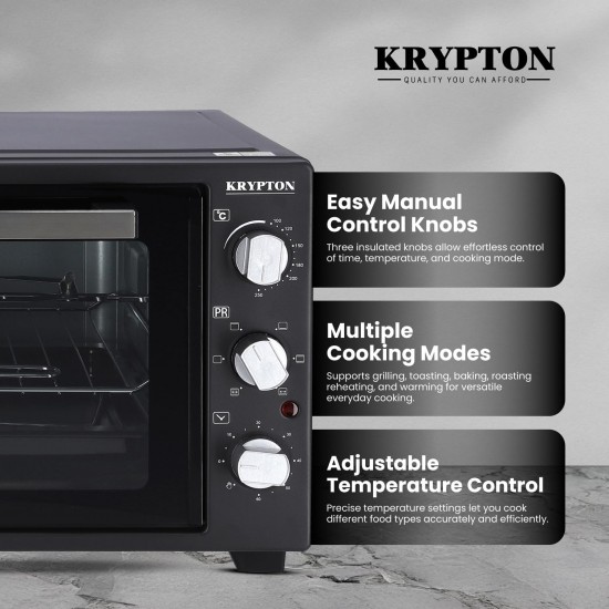 KNO6246 Krypton فڕنی کارەبایی 45L 2000W لەگەڵ فرێیەری هەوا و ڕۆتیسێری – 6 ئەرکی چێشت لێنان KNO6246 Krypton فڕنی کارەبایی 45L 2000W لەگەڵ فرێیەری هەوا و ڕۆتیسێری – 6 ئەرکی چێشت لێنان