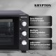 KNO6246 Krypton فڕنی کارەبایی 45L 2000W لەگەڵ فرێیەری هەوا و ڕۆتیسێری – 6 ئەرکی چێشت لێنان KNO6246 Krypton فڕنی کارەبایی 45L 2000W لەگەڵ فرێیەری هەوا و ڕۆتیسێری – 6 ئەرکی چێشت لێنان
