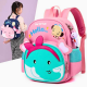 Children's girls' classic backpack with a rabbit and cat design Children's girls' classic backpack with a rabbit and cat design