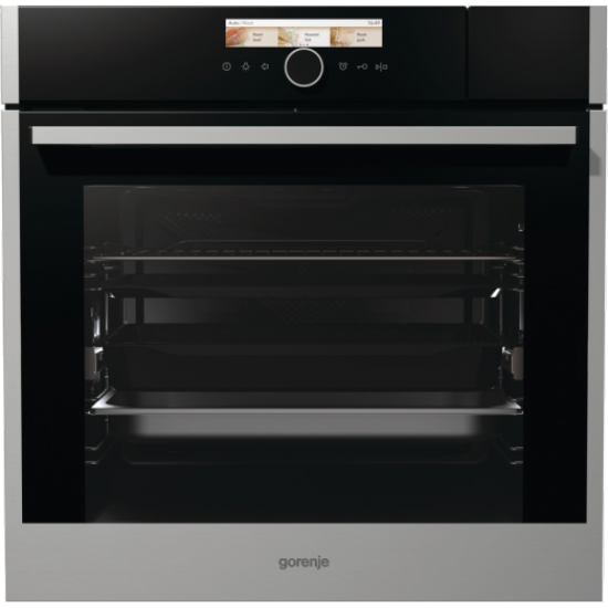 BCS798S24X Gorenje Built-in Electric Oven with Steam 73 Liters 60*60cm BCS798S24X Gorenje Built-in Electric Oven with Steam 73 Liters 60*60cm