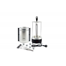 ZLN5565 Zilan BBQ Grill - High-Performance 5-Skewer Capacity