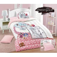 سێتی لێفە قه ديفه کە پێکهاتووە لە ٤ پارچە کچانە