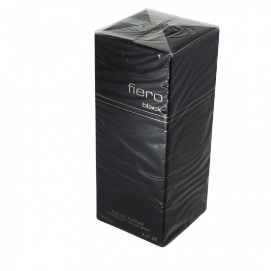 Fiero Black 100ml Eau de Parfum عطر فيرو للرجال Fiero Black 100ml Eau de Parfum عطر فيرو للرجال