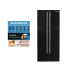 RFG-777 NEWAL - 4-Door Glass Refrigerator with Tropical Compressor – LED Lighting & Durable Shelves