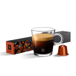 CAPE TOWN LUNGO Capsules with a blend of Indian Arabica and Robusta coffee with a woody aroma