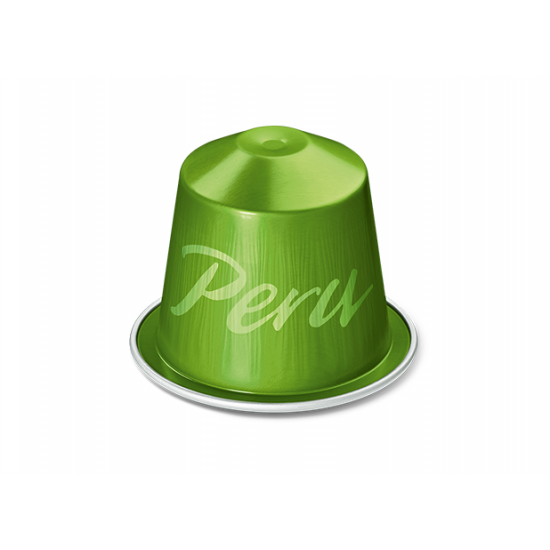 کەپسولی تامی میوەیی بە کەمێک ترشێتی لە نێسپرێسۆ PERU ORGANIC