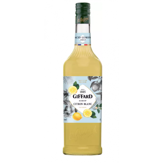 ACID LEMON Giffard Natural Lemon Flavoured Sweetened Syrup 1L