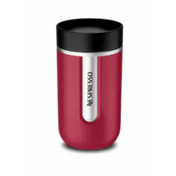 Nomad Travel Mug Raspberry Nespresso Large Coffee Mug for Hot or Cold Coffee 300ml