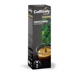 CRESCENDO CAFFITALY Fruity flavoured capsules with a light cocoa and hazelnut flavour