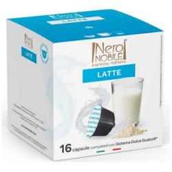 کەپسولی قاوە بە تامی شیر 16 کەپسولی NERO NOBILE