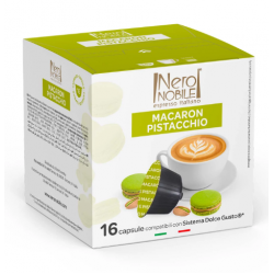 کەپسولی قاوە بە تامی فستق ١٦ کەپسولی NERO NOBILE