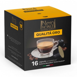 کەپسولی قاوەی ئەرابیکا و ڕۆبوستا ١٦ کەپسول NERO NOBILE