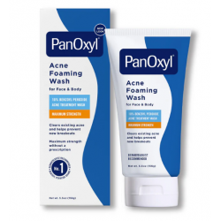  PanOxyl Acne Foaming Wash Benzoyl Peroxide 10% Max Strength 156g