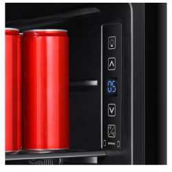 RBC122N4ASU Hisense Beverage Refrigerator 69 Cans 113 Bottles 199 Liters