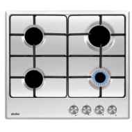 H6400VGRM Simfer 4 Burner Steel Cooker