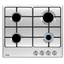 H6400VGRM Simfer 4 Burner Steel Cooker