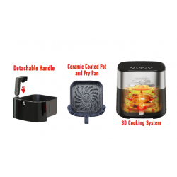 گۆسۆنیک دیجیتاڵ ئایر فڕایەر ٢٠٠٠ وات، ٨ لیتر GAF-118