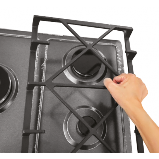 HOB-2592 Newal built in gas cooker with 5 burners in different sizes 