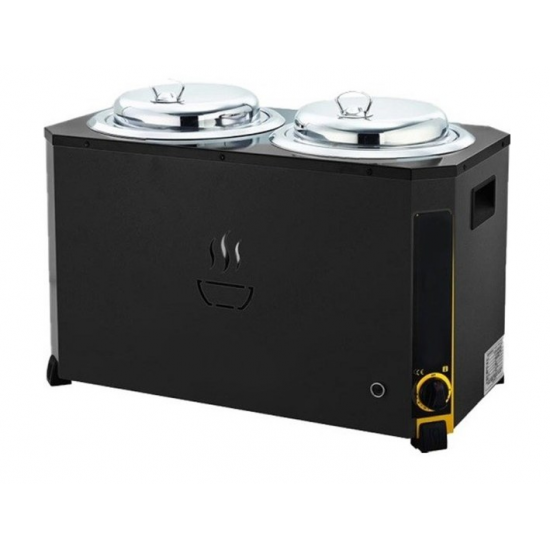 جامبۆ 9+9 مەنجەڵ شۆربا 1500 وات Silverinox